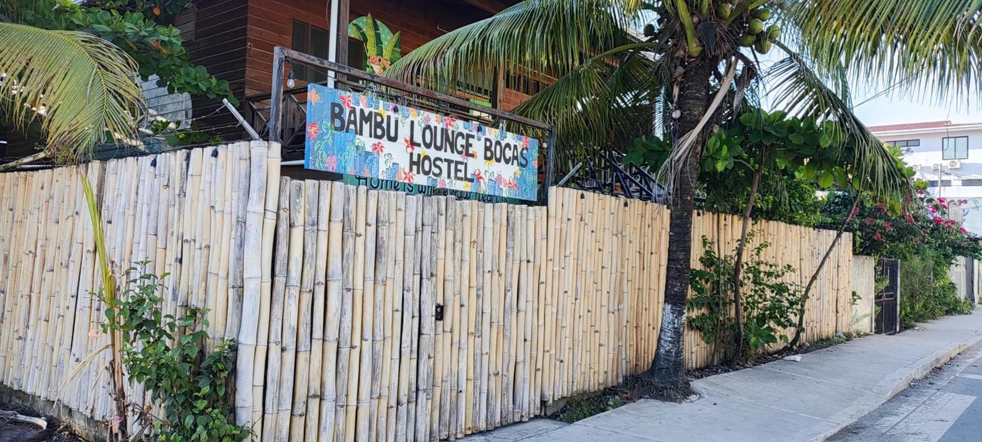 Bambu Lounge Bocas Hostel Bocas Town Dış mekan fotoğraf